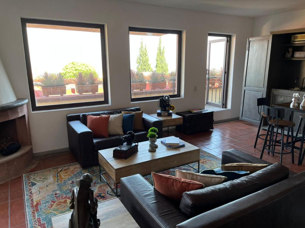 סאן מיגל דה אלנדה Cousy Condo San Rafael, 3 Blocks From The Parish, Pool, Bbq And Terrace מראה חיצוני תמונה