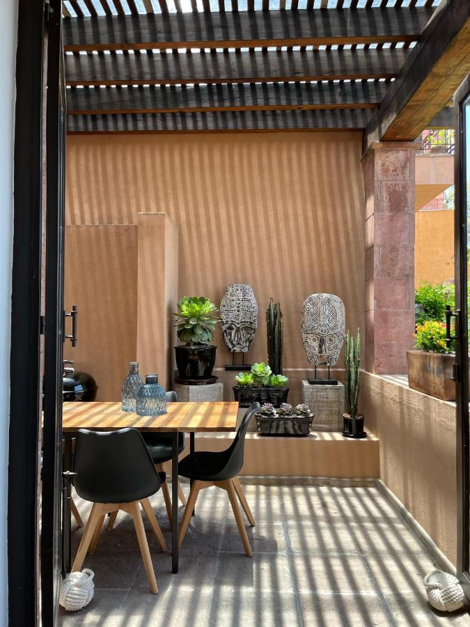 סאן מיגל דה אלנדה Cousy Condo San Rafael, 3 Blocks From The Parish, Pool, Bbq And Terrace מראה חיצוני תמונה