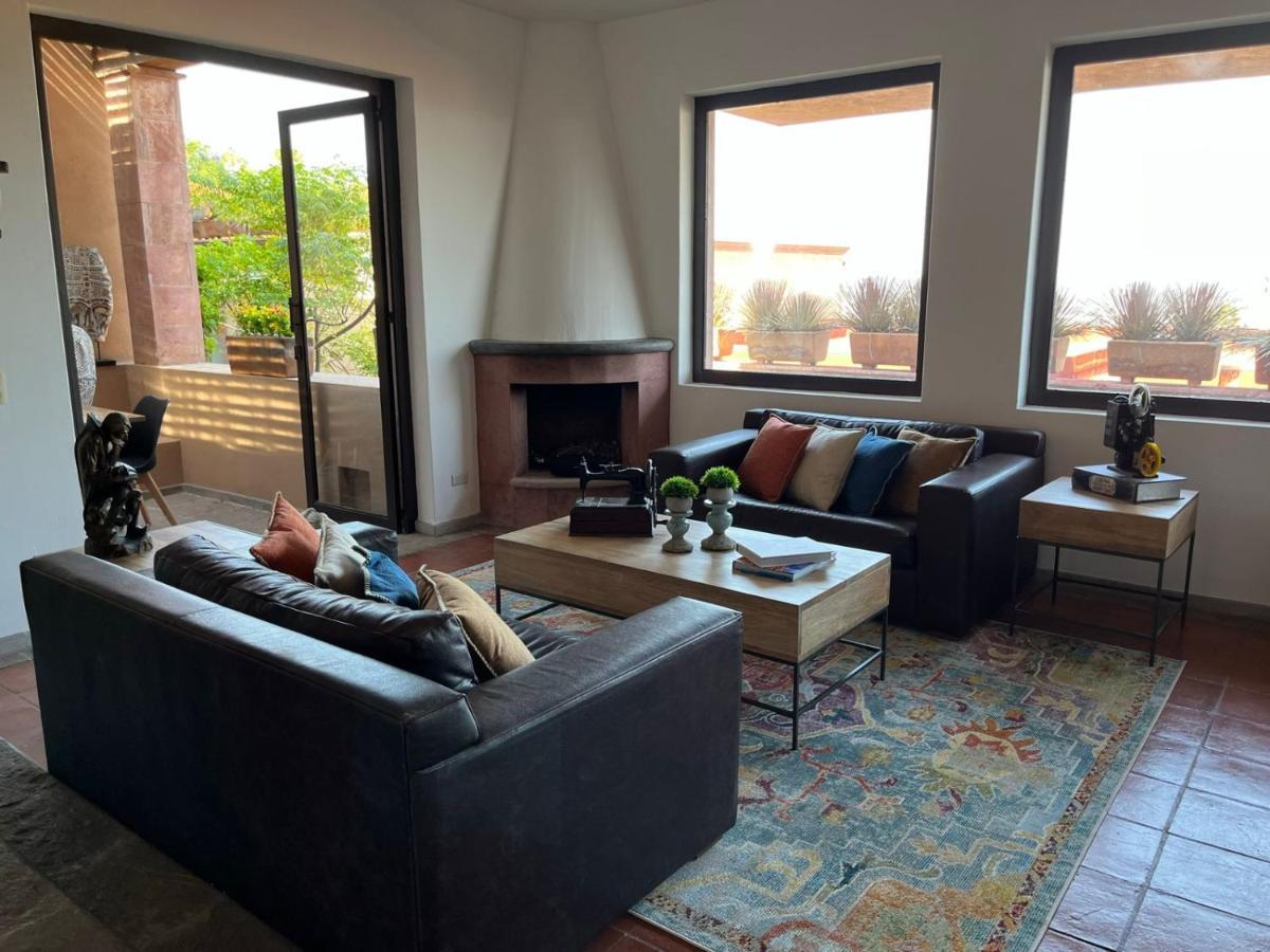 Cousy Condo In The Historic Center Of San Miguel De Allende, Incredible View, Pool, Bbq, 3 Blocks From The Main Parish סאן מיגל דה אלנדה מראה חיצוני תמונה